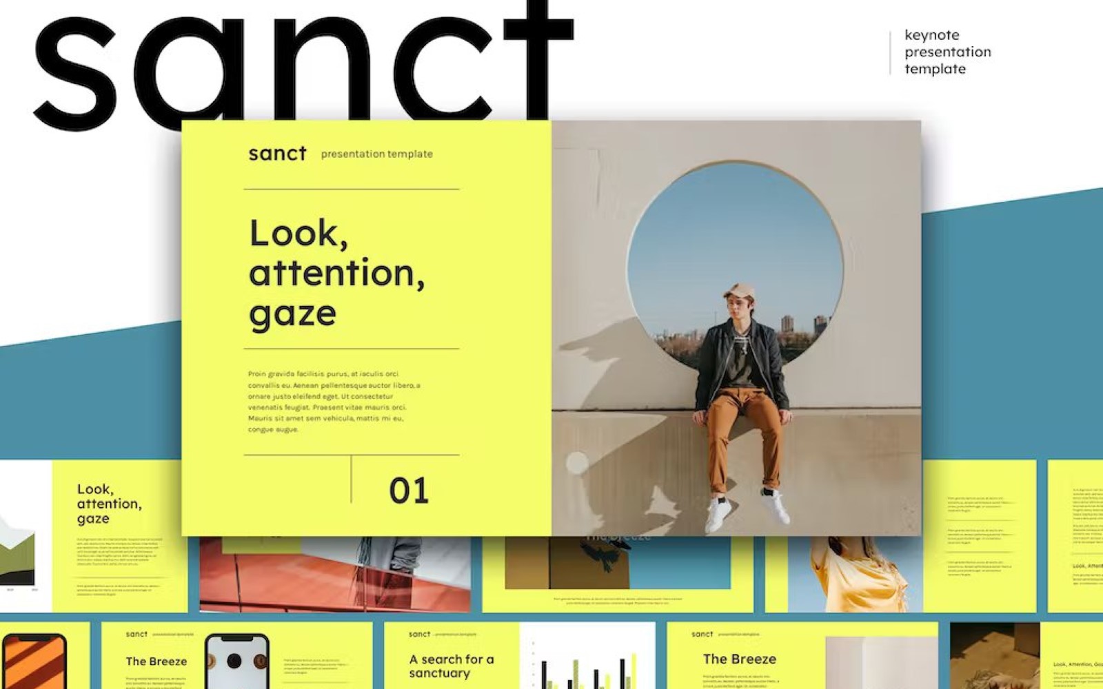 Sanct - Modern Keynote Template