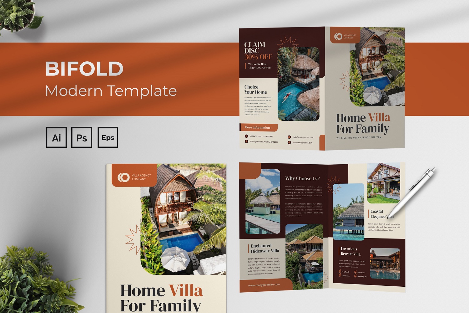 Promo Villa Bifold Brochure