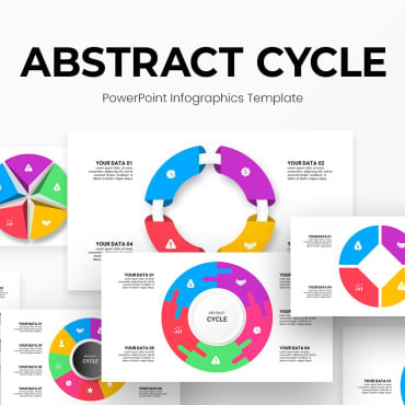 Cycle Colorful PowerPoint Templates 358035