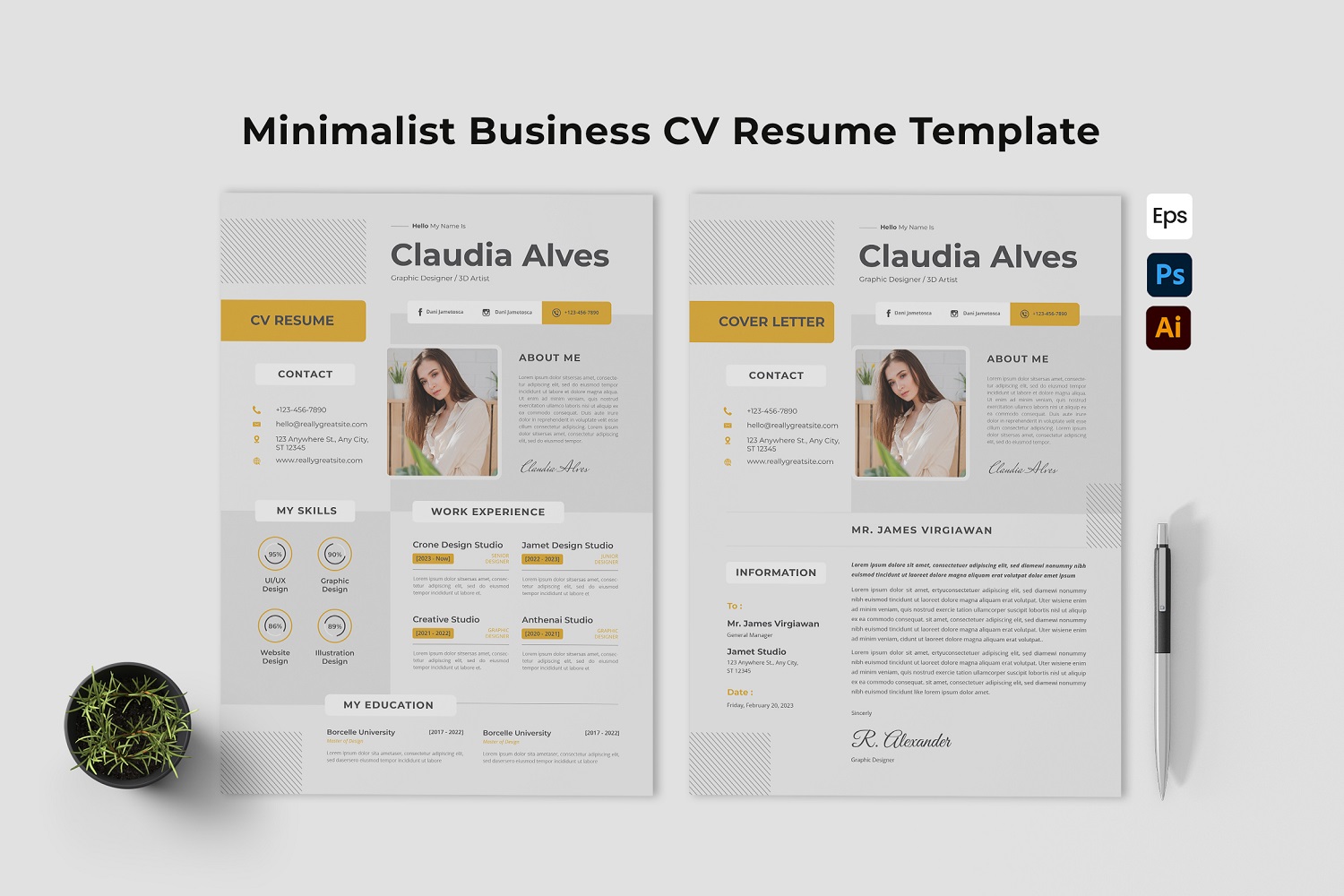 Minimalist Business Resume