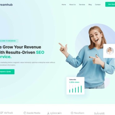 Bootstrap Business Responsive Website Templates 358067