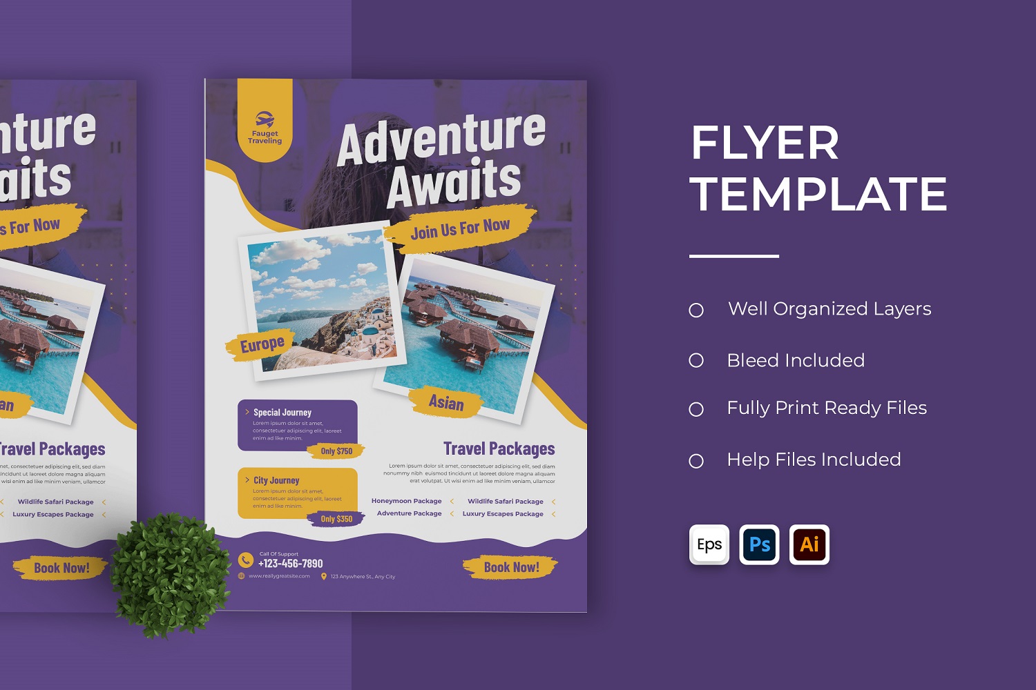 Adventure Traveling Flyer