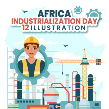 Industrialization Day Illustrations Templates 358169