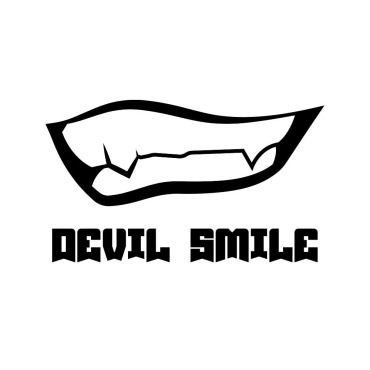 Devil Smile Logo Templates 358202
