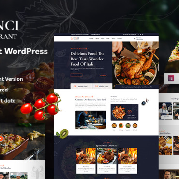 Catering Cooking WordPress Themes 358438