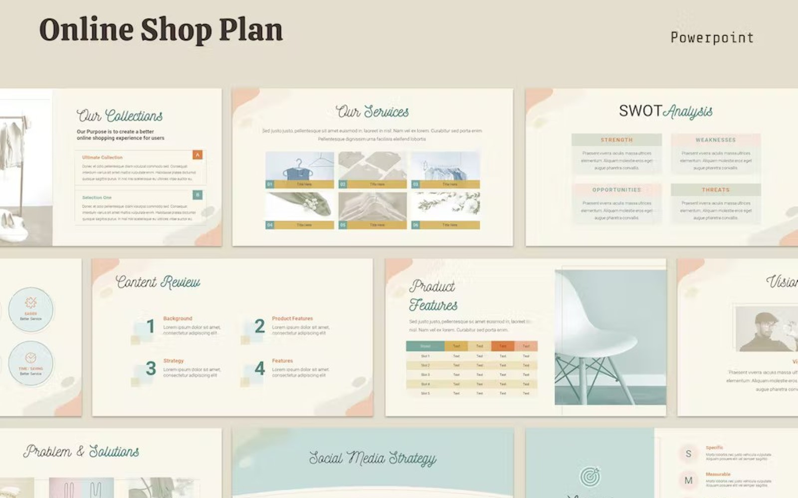 Online Shop Project Powerpoint