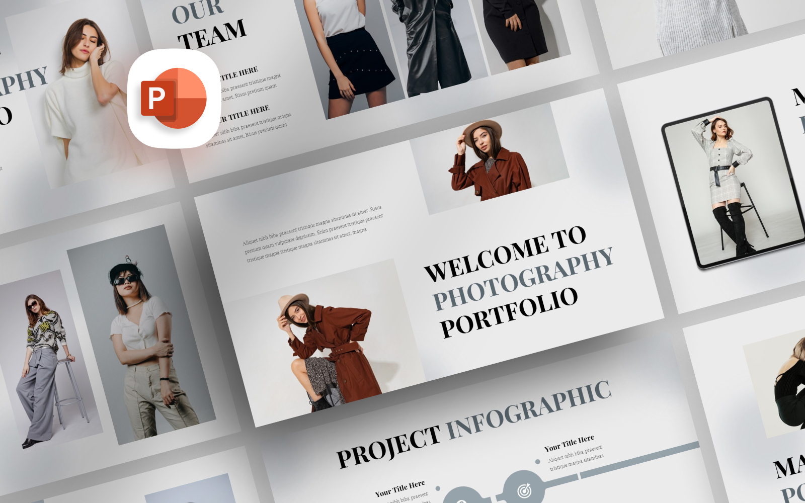 Minimalist Photography Portfolio Presentation Template