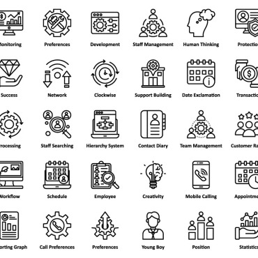 Of Business Icon Sets 358676