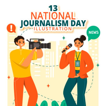 Journalism Day Illustrations Templates 358733