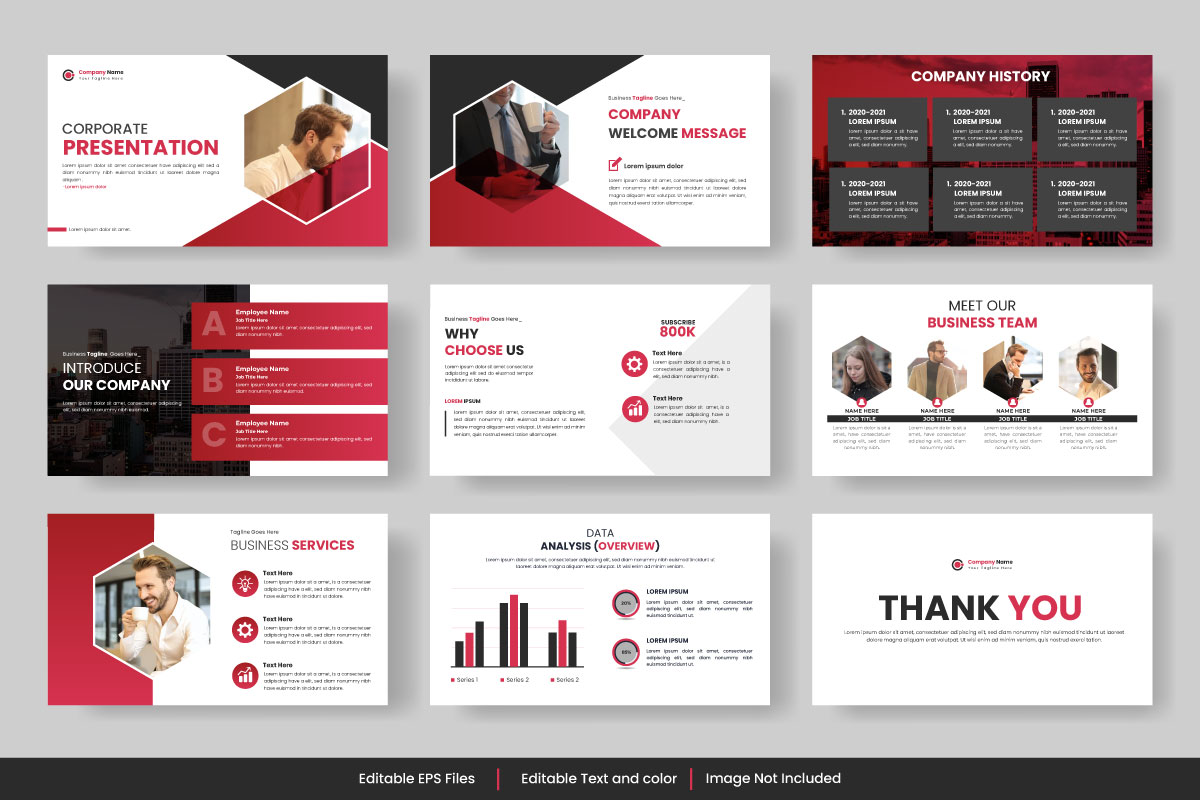 Business Proposal for slide elements background, presentation background, brochure design