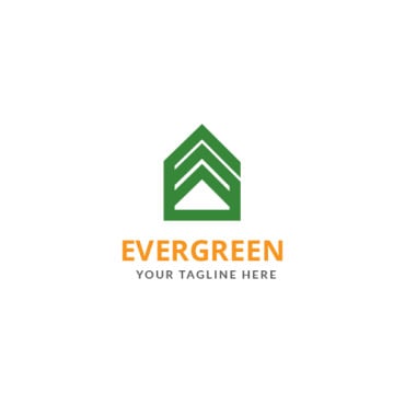Evergreen Eco Logo Templates 358855