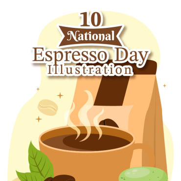 Espresso Day Illustrations Templates 358872