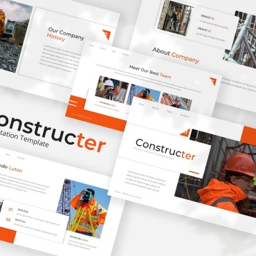 Building Infrastructure PowerPoint Templates 358891