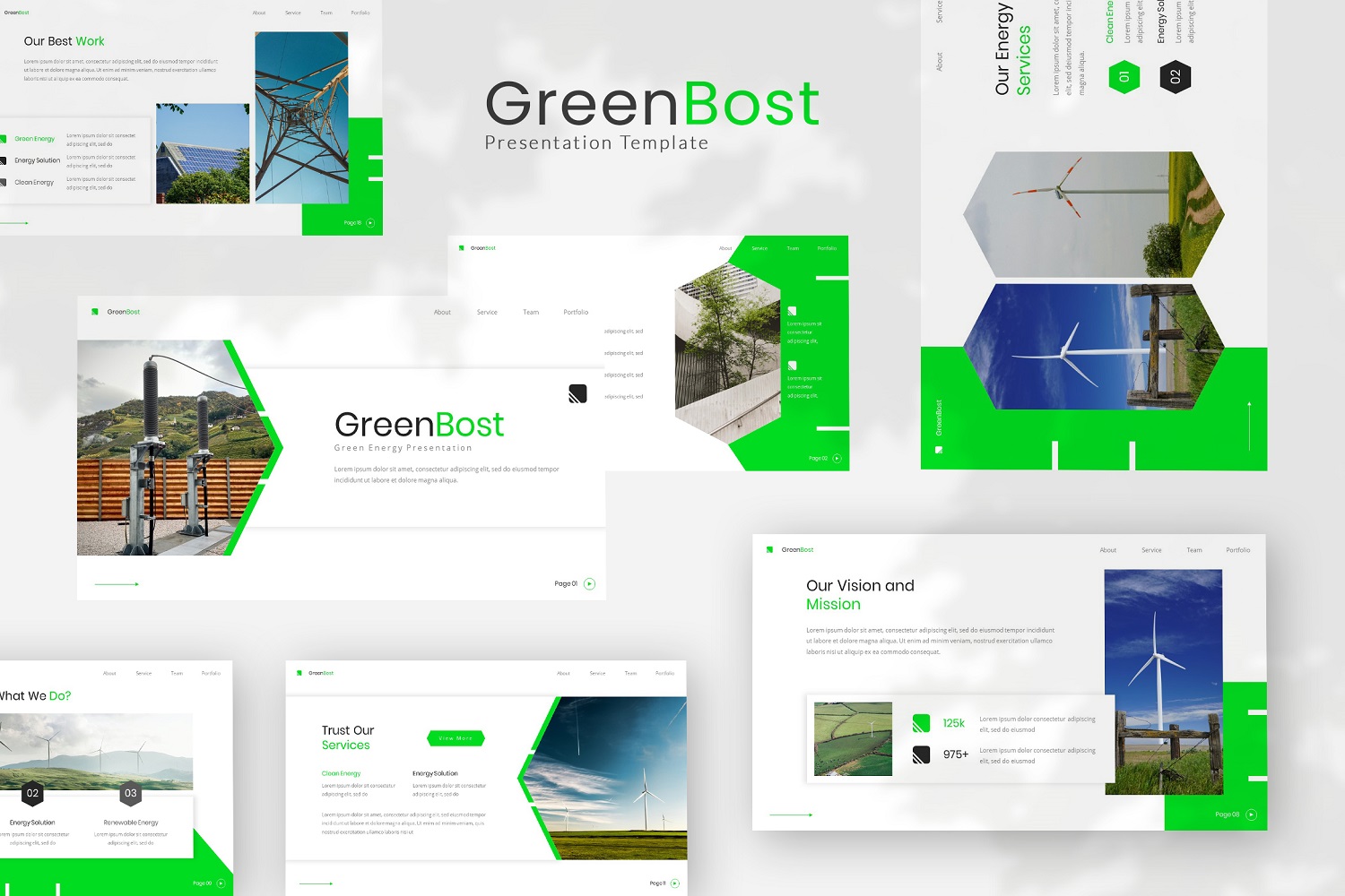 Greenboost — Green Energy Keynote Template