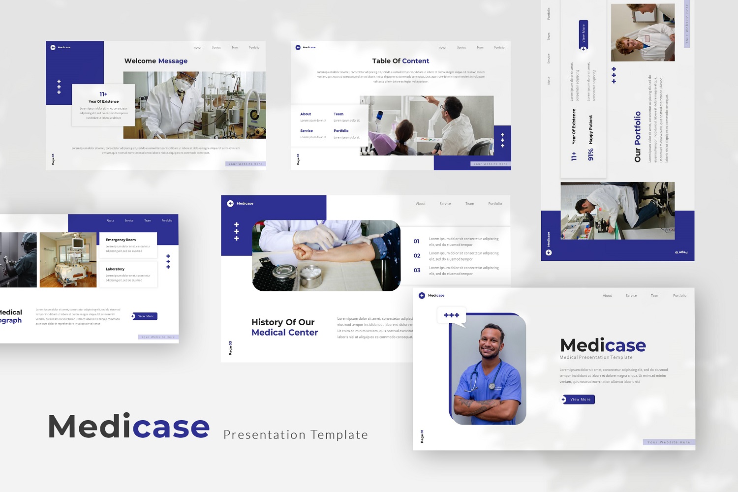 Medicase — Medical Powerpoint Template
