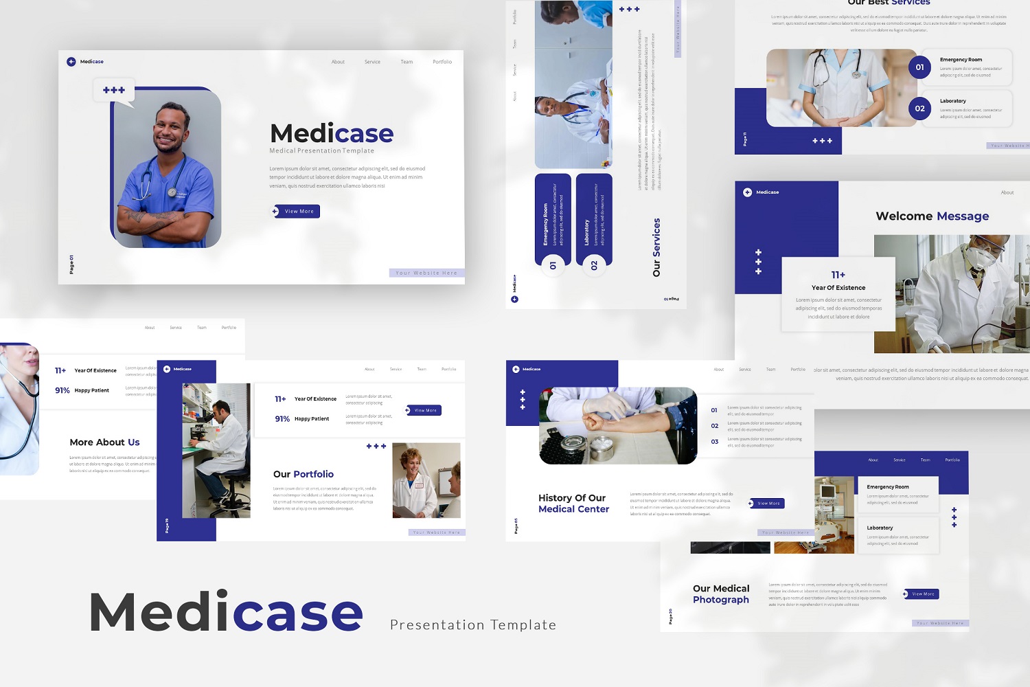 Medicase — Medical Google Slides Template
