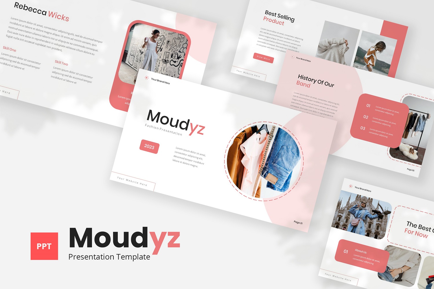 Moudyz — Fashion Powerpoint Template