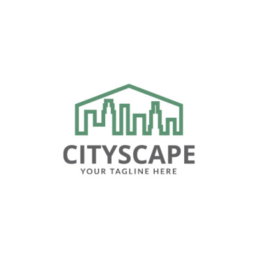 Cityscape Town Logo Templates 358934