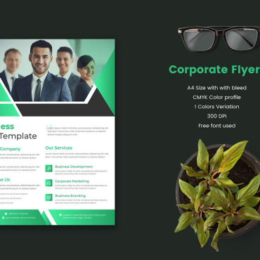 Medical Flyer Corporate Identity 359022