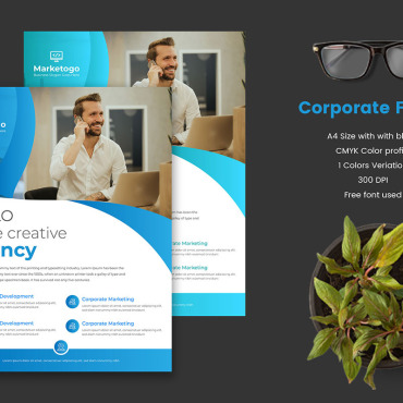 Medical Flyer Corporate Identity 359024