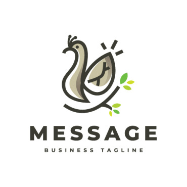 Bird Message Logo Templates 359035