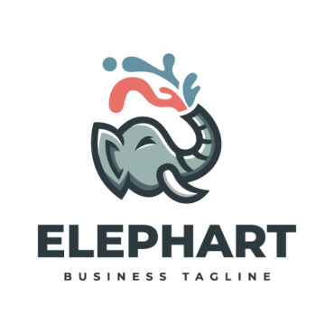 Elephant Art Logo Templates 359041