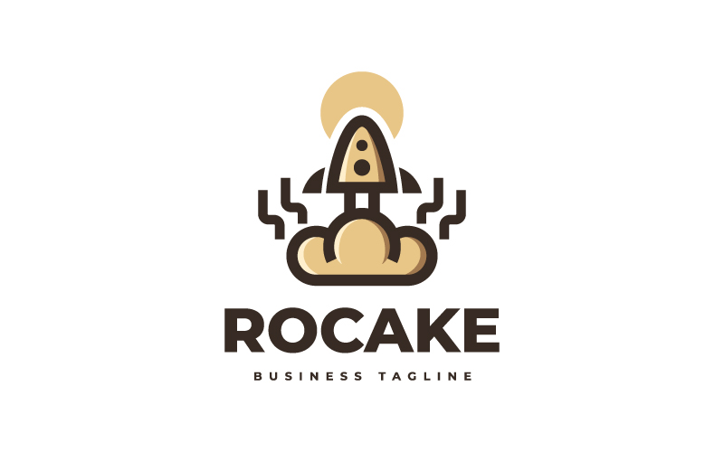 Rocket Bakery Logo Template