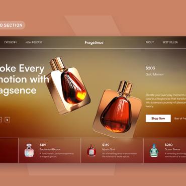 Store Fragrance UI Elements 359078
