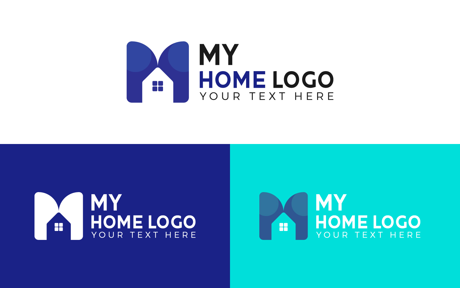 Vector Home Logo presentation