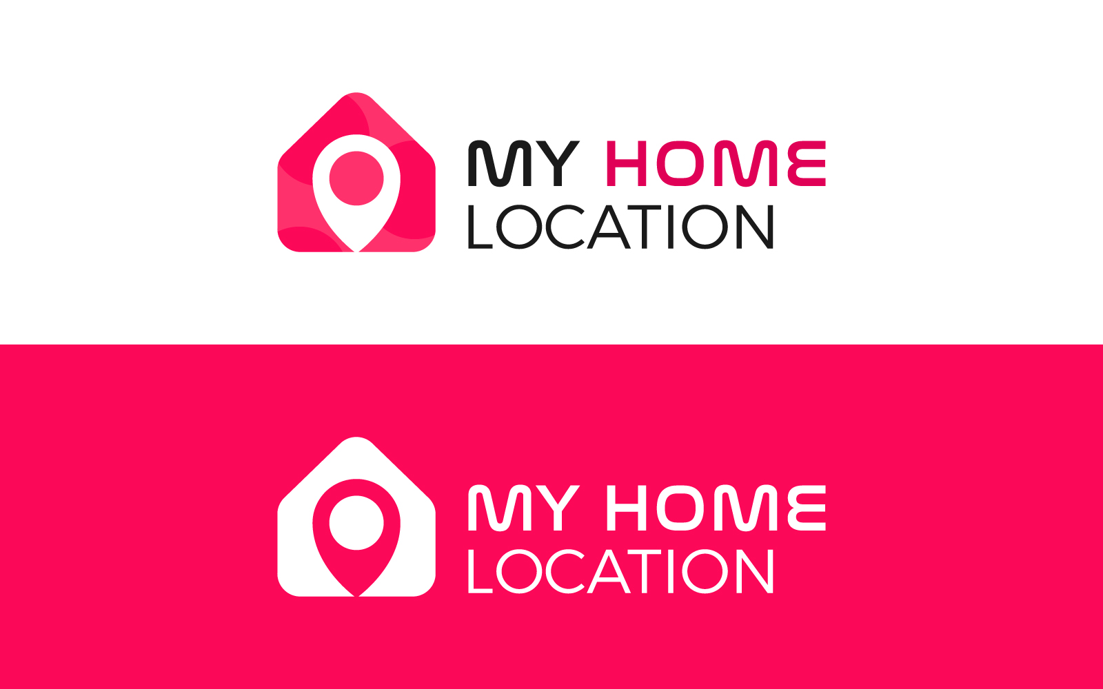 Branding home location Logo presentation