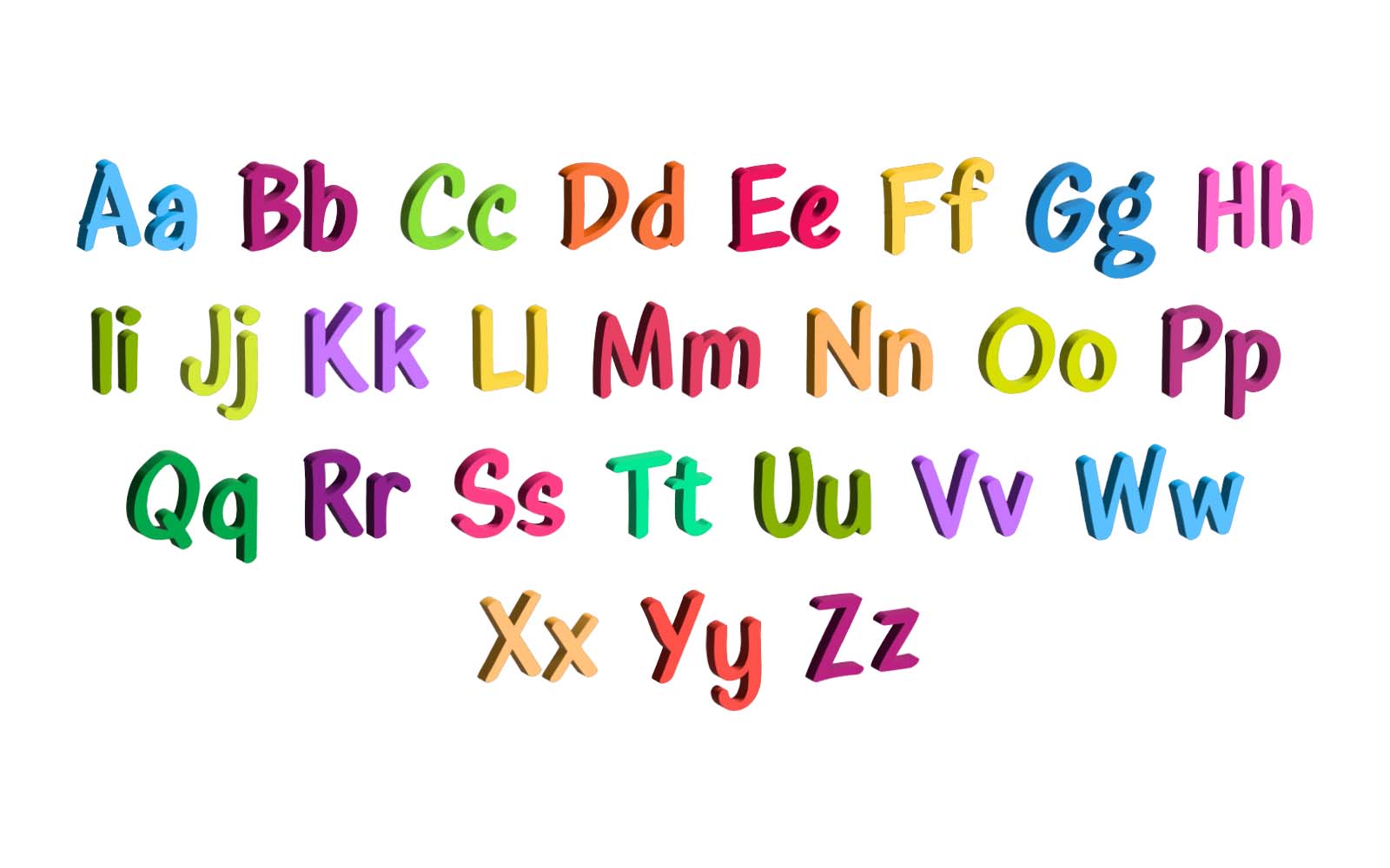 Creative Alphabets ABC Colorize Letters
