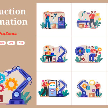 Optimization Construction Illustrations Templates 359194