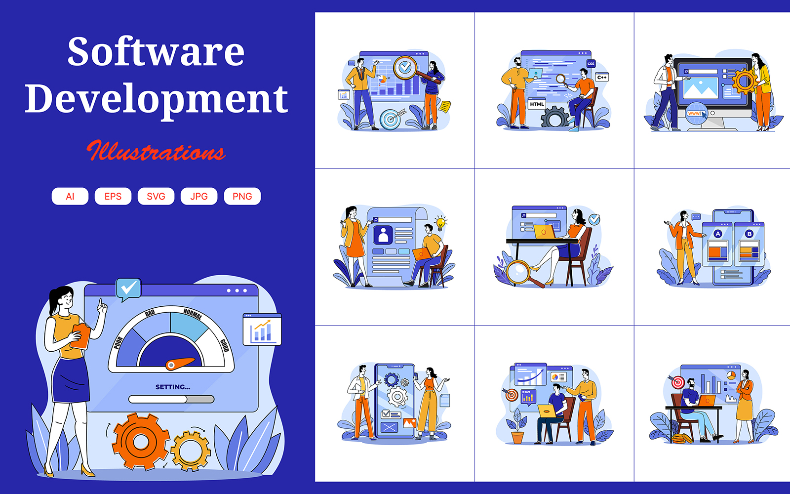 M687_ Software Development Illustration Pack