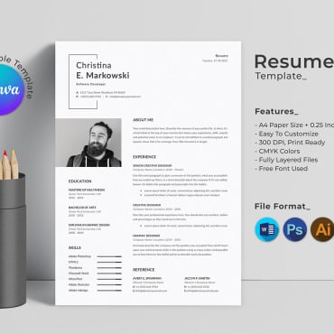 Template Resume Resume Templates 359370