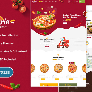Pizza Fast WooCommerce Themes 359384