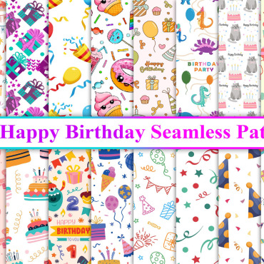 Birthday Seamless Patterns 359531