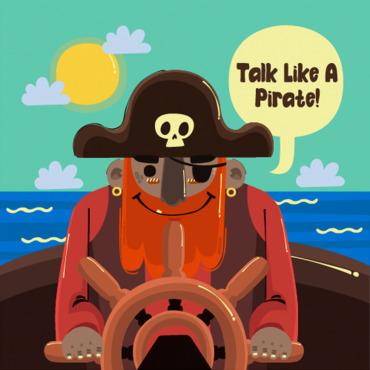 Pirate Captain Illustrations Templates 359600