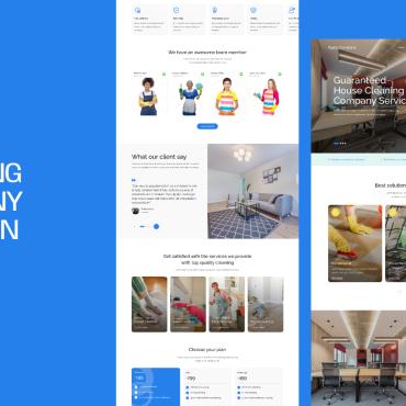Janitorial Service UI Elements 359605