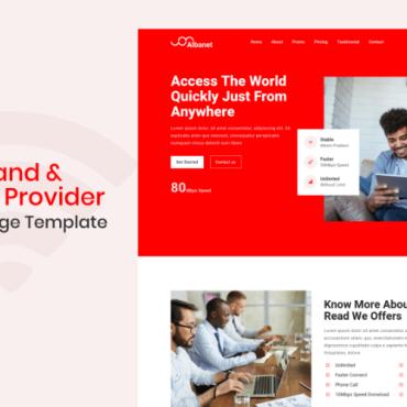 Connect Data Landing Page Templates 359675