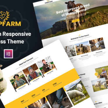 Agriculture Beef WordPress Themes 359902