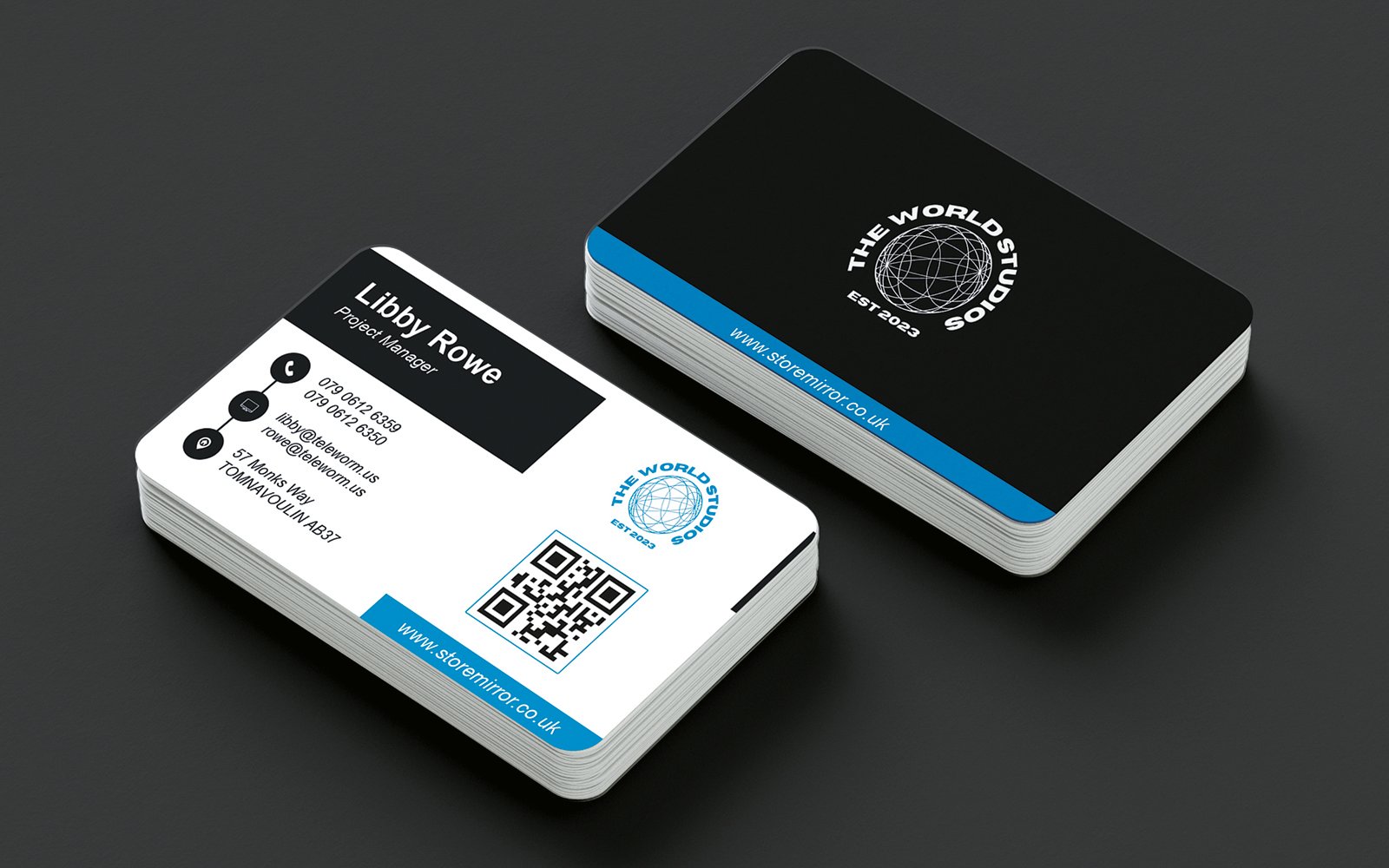 Stunning Multipurpose Modern Visiting Card in PSD