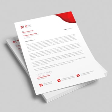 Letter Professional Corporate Identity 359991