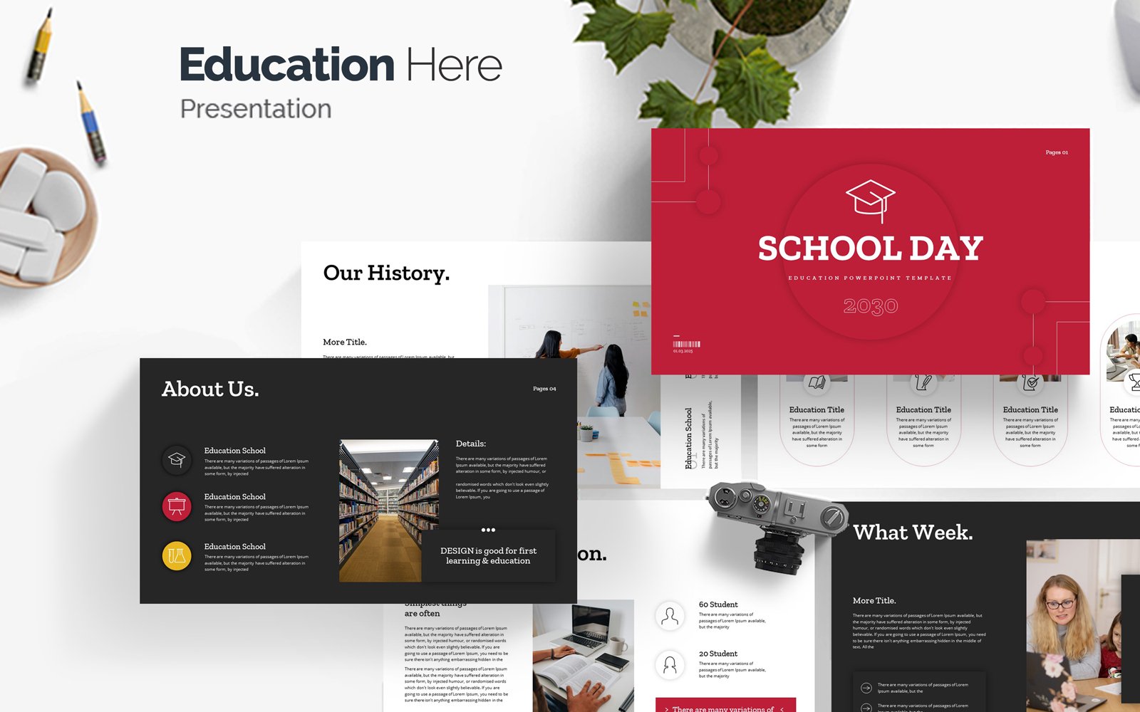 Career Education Presentation Template