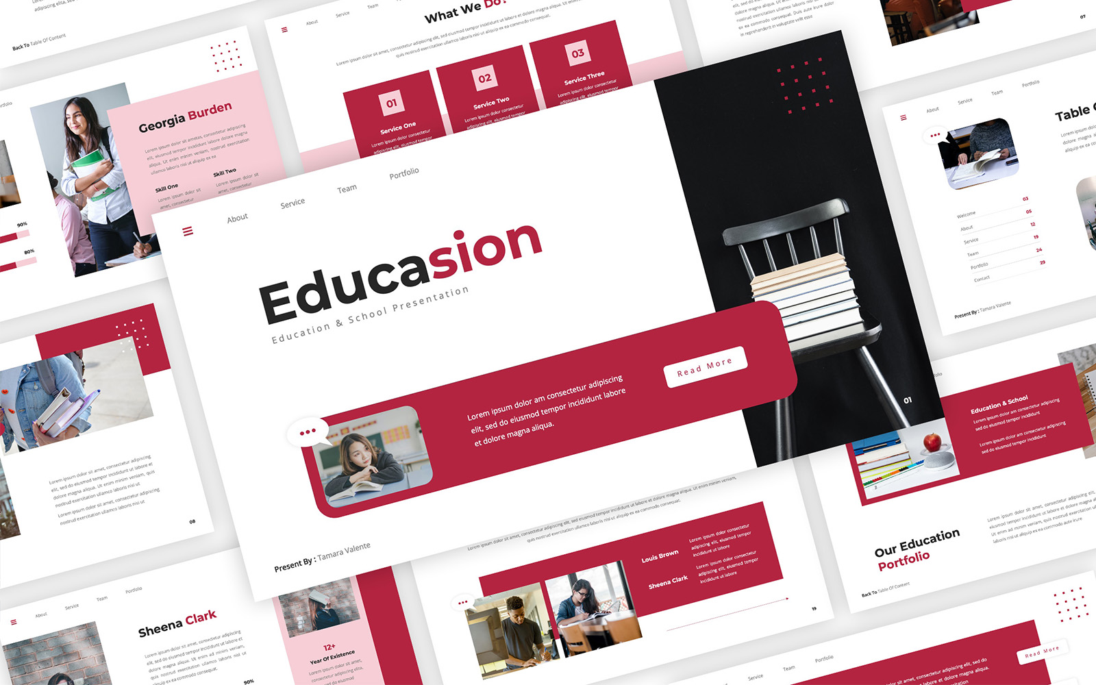 Educasion - Education & School PowerPoint Template