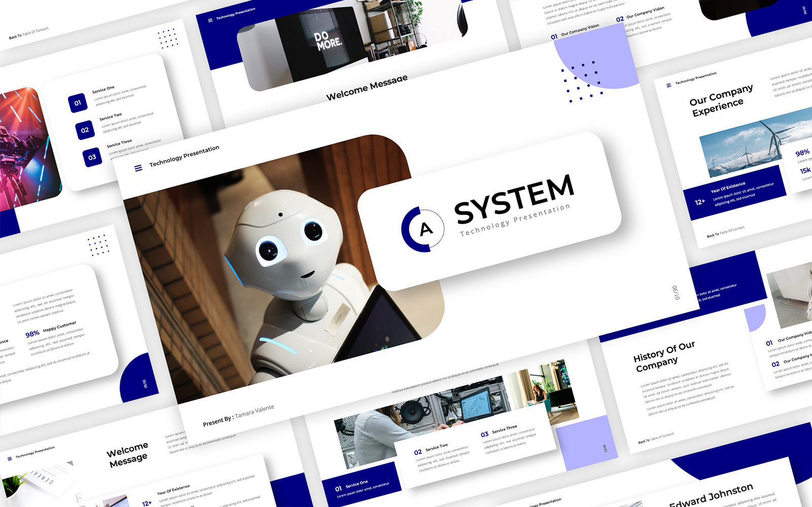 A System - Technology Keynote Template