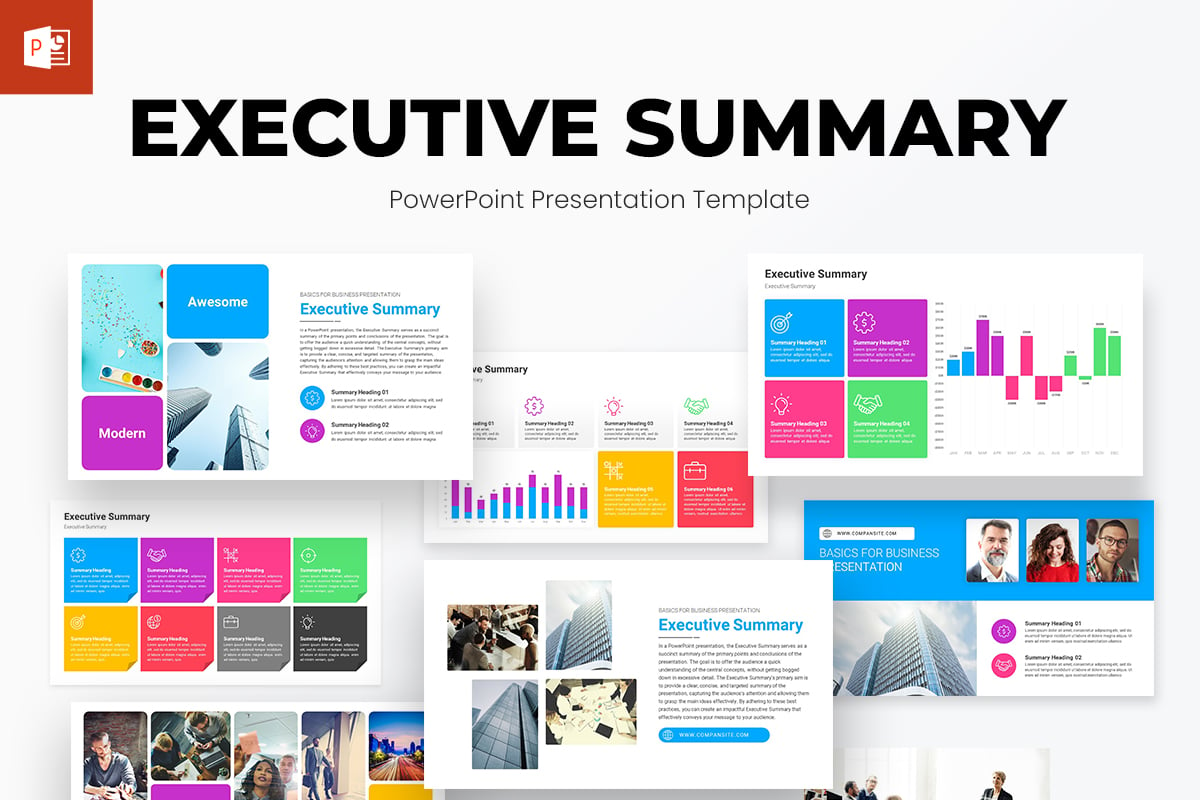 Executive Summary PowerPoint Presentation Template