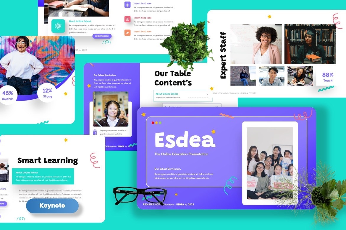 Esdea - Education Creative Keynote Template