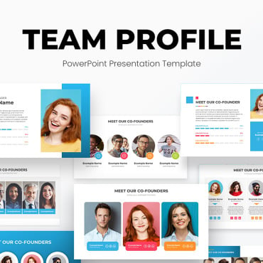 Team Profile PowerPoint Templates 360423