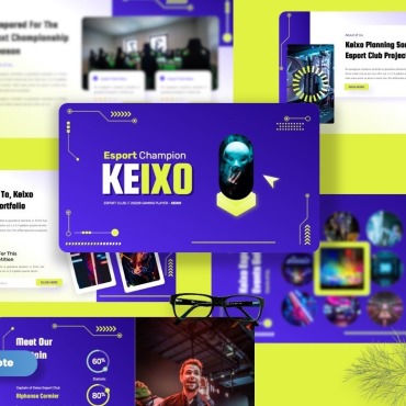 Business Clean Keynote Templates 360461