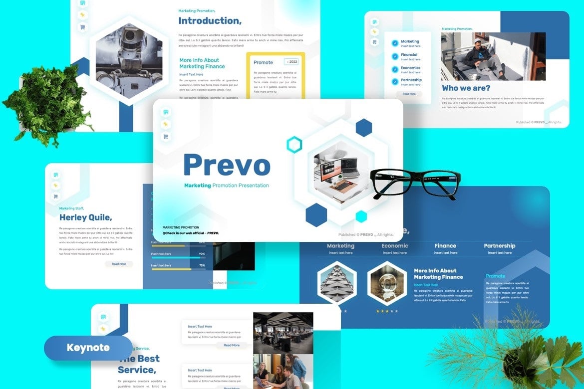 Prevo - Marketing Keynote Templates